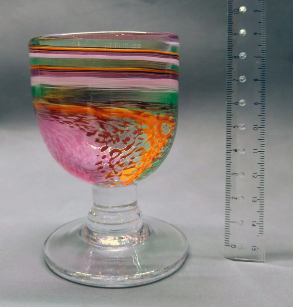 スパイラル脚付きワイングラス Spiral Stemware Drinking Glass 5枚目の画像