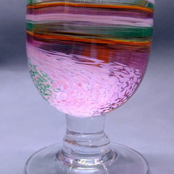 スパイラル脚付きワイングラス Spiral Stemware Drinking Glass 2枚目の画像
