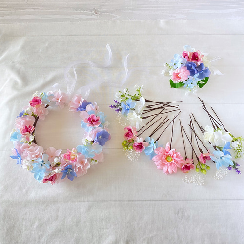 オーダーメイド】 花かんむり（花冠・花嫁・ベビー・キッズ