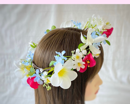 成人式　結婚式　花冠 ad96a46acac7f27b68606184f90d0e