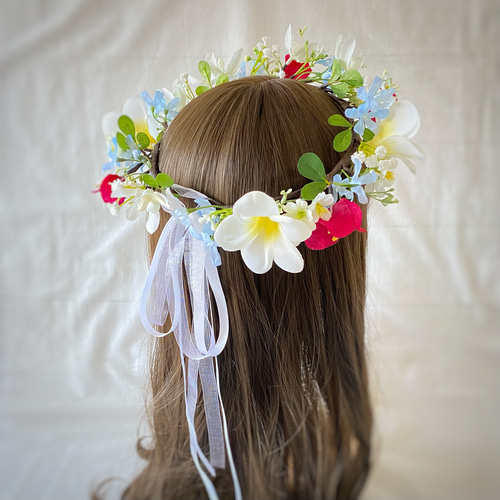 オーダーメイド】 花かんむり（花冠・花嫁・ベビー・キッズ・成人式