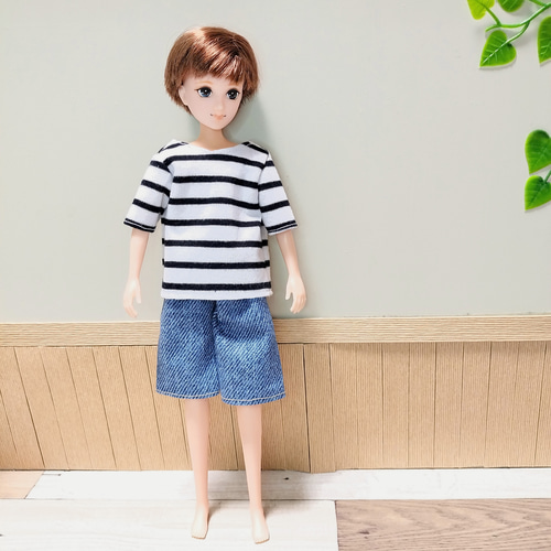 2点セット はるとくん 半袖 ニット トップス ハーフパンツ