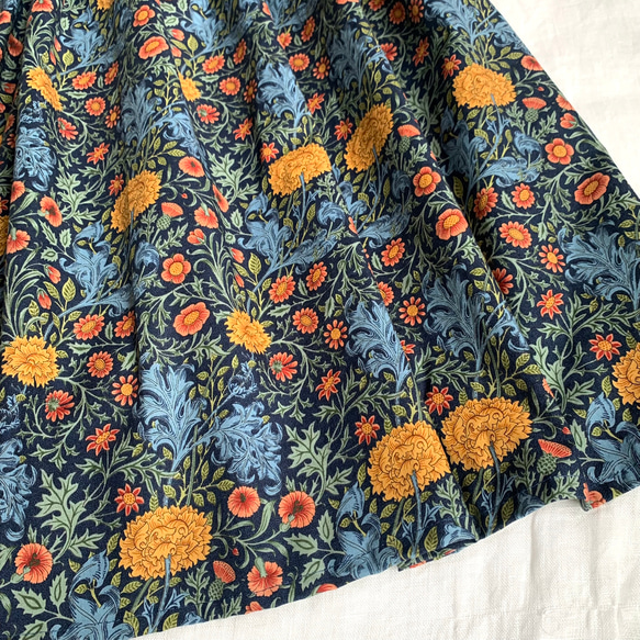 【人気】\\William Morris ダブルバウズ//選べるゴムサイズのスカート( Mix color ) 4枚目の画像
