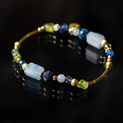 ⭕️天然石　ミックスエメラルド　ブレスレット Emerald Mix Shape Bracelet - 11.57ct TW - Eshli Fine Jewelry