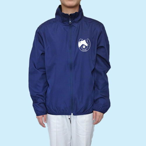 馬という存在馬/ウィンドブレーカー/ジャケット/ネイビー/ジャケット