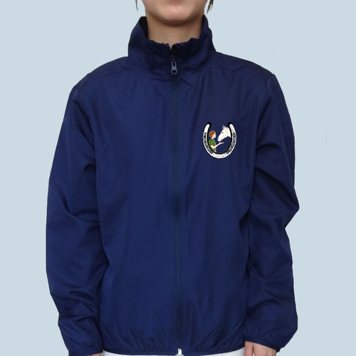 F*C様 競馬 ドバイワールドカップ ジャケット ネイビー　紺 現地希少品 馬という存在馬/ウィンドブレーカー/ジャケット/ネイビー/ジャケット