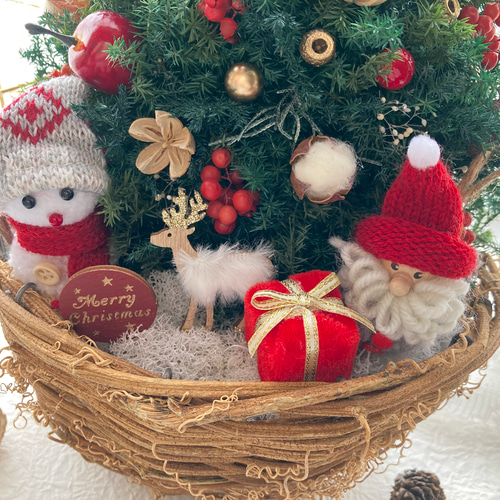 グランパパ　12th anniversary ブローチ　 クリスマスツリー Art-雪のモミの木クリスマスツリー・ブローチ – アンティーク