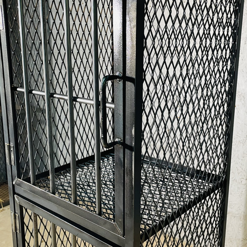 アイアン監獄BOX 2段 棚 植物棚 コレクションケース 棚・シェルフ