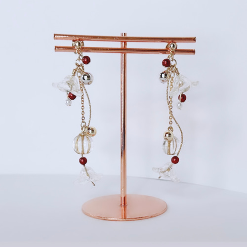 クリスマス 大人カラー オーナメント ピアス／イヤリング ピアス