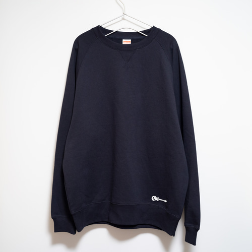 色々な音楽ジャンルをデザインした音楽スウェット ラグランスリーブ