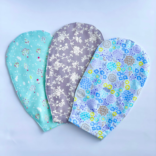 可愛い Wガーゼ 大きめ 裏地消臭機能有布使用 ストーマパウチカバー