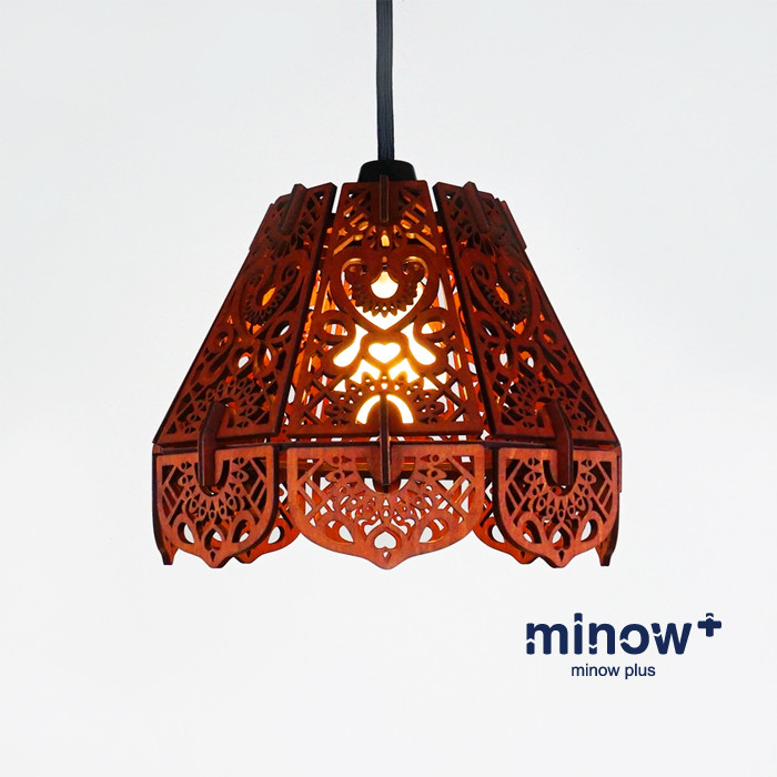 「バロック」木製ペンダントライト 照明　おしゃれ ダイニング