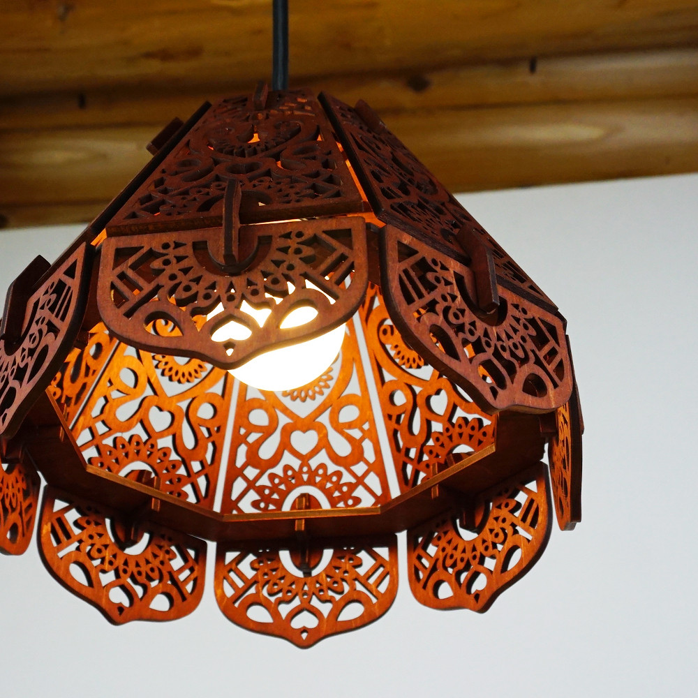 「バロック」木製ペンダントライト 照明 おしゃれ ダイニング 「バロック」木製ペンダントライト 照明 おしゃれ ダイニング