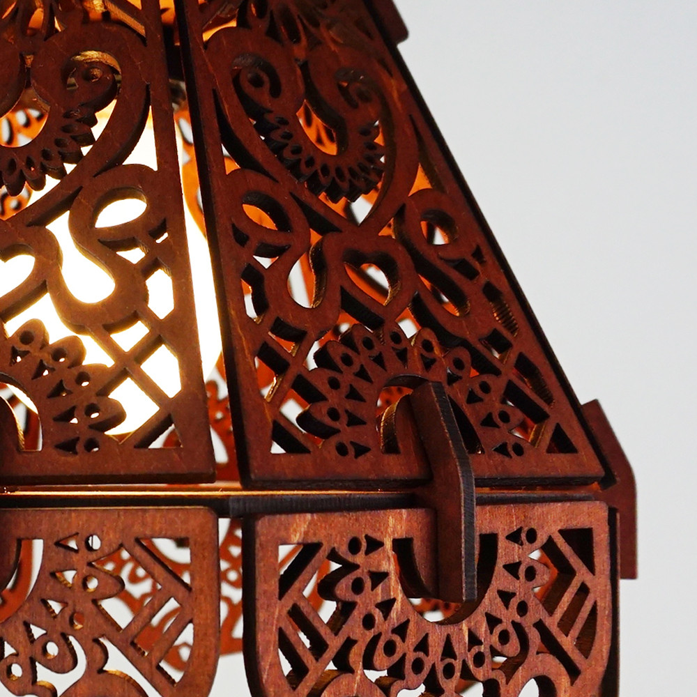 「バロック」木製ペンダントライト 照明 おしゃれ ダイニング 「バロック」木製ペンダントライト 照明 おしゃれ ダイニング