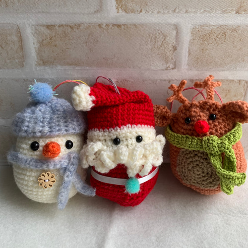 オーナメントにも✨雪だるま　トナカイ　IDホルダー　クリスマス　雪だるま オーナメントにも✨雪だるま トナカイ IDホルダー クリスマス 雪だるま