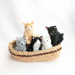 受注制作】小さなネコのあみぐるみ あみぐるみ ainote 通販 16828675