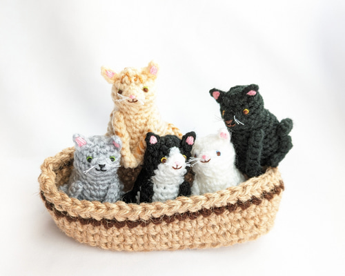 sample あみぐるみ ぬいぐるみ サバトラ 猫 オーダーメイド sample