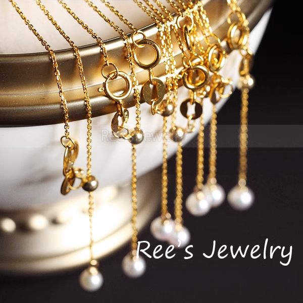 あこや真珠 パール akoya　ネックレスチェーン　18K　18金　ラグジュアリー ハイエンド