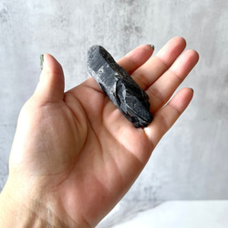 Morion【モリオン ポイント】（41.6g）鉱物 天然石 黒水晶 2枚目の画像