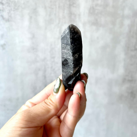 Morion【モリオン ポイント】（41.6g）鉱物 天然石 黒水晶 10枚目の画像