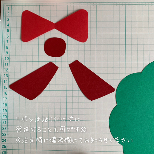 冬の製作キット-クリスマスリース- 5人分 その他インテリア雑貨 ちぃ坊