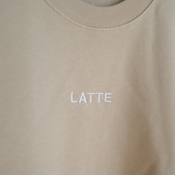 LATTE スウェット ２色展開 12枚目の画像