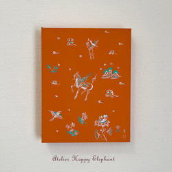 油絵 絵画 【夕日のカモメ】 油絵 絵画 【夕日のカモメ】