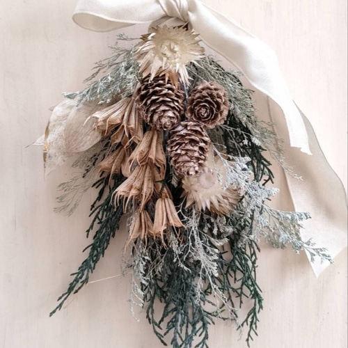 ドライフラワー✿スワッグ✿WHITE ドライフラワー Konoka 通販