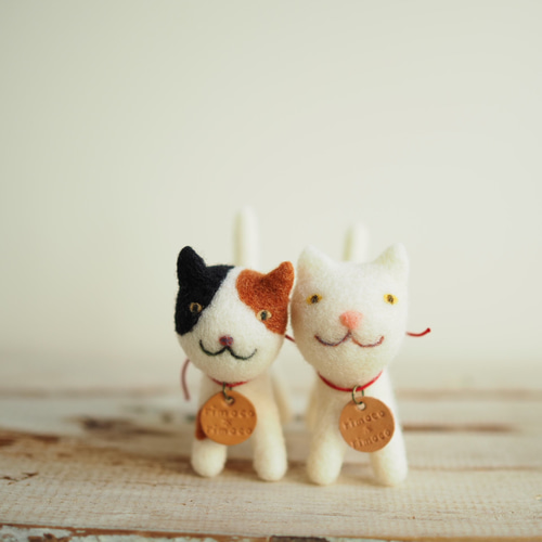 Lura ✿　羊毛フェルトマスコット　3体セット 羊毛フェルトのマスコットCOLLECTION vol.3-かわいい＆ユニーク