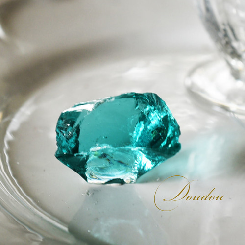 アンダラクリスタル 希少ブルーグリーン 美粒イナンナ〔sa3183