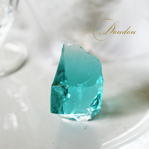 アンダラクリスタル 希少ブルーグリーン 美粒イナンナ〔sa3183