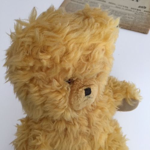 アンティーク　ビンテージ テディベア　ぬいぐるみ　ベア　くま　ドール ビンテージ70's○Luv-Pets RUSSマラソンベアドール○240912k2