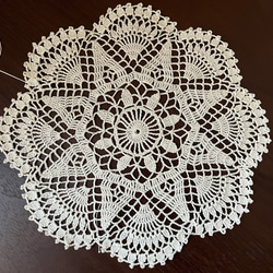 ハンドメイド レース編みドイリー No.42 その他インテリア雑貨