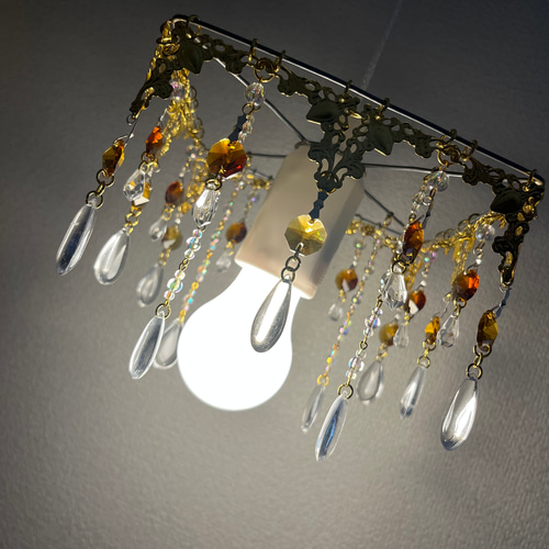 本物のシャンデリアアンティーク姫シャンデリア ディズニー家具 ロココ  