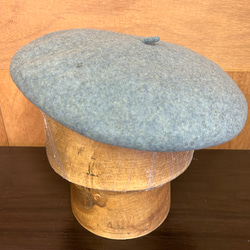 ベレー帽　日本製　バスク　グレー 4枚目の画像