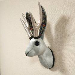 作家 ハンドメイド ジャッカロープ 幻獣 羊毛フェルト 羊毛フェルト