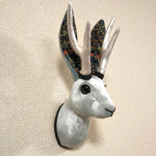 ☆ジャッカロープUMA未確認生物&くろしおくんの散歩withとさ犬太2点セット！ まちぼうけ UMA 未確認生物 2 [5.ジャッカロープ(白)],バンダイ