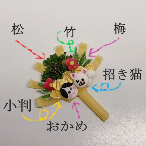 ミニ熊手 酉の市 ミニチュア雑貨 その他雑貨 haru-2gatu 通販