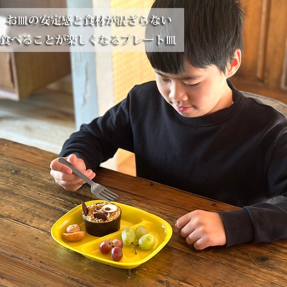 ランチプレート 四角 21cm 16color / r161 15枚目の画像