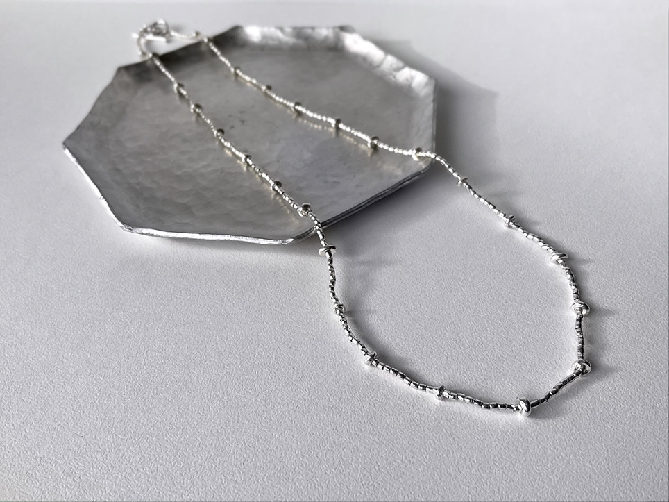 3way【 silver950 】Planeetta ／ ネックレス