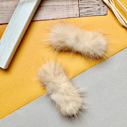 ミンクファーパーツ リアルファー 原色 その他素材 handmade Moment