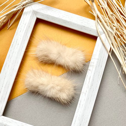 ミンクファーパーツ リアルファー 原色 その他素材 handmade Moment