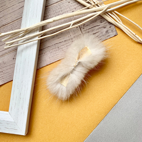 ミンクファーパーツ リアルファー 原色 その他素材 handmade Moment