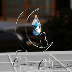 お部屋用サンキャッチャー：最高にお得です ツリーデザイン2本セット