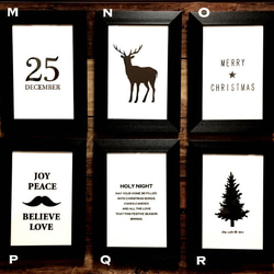 クリスマス6枚セット！ポストカード【Mセット】 2枚目の画像