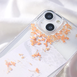 【初恋の朝】金木犀　iPhoneケース Android 全機種対応　スマホケース 5枚目の画像