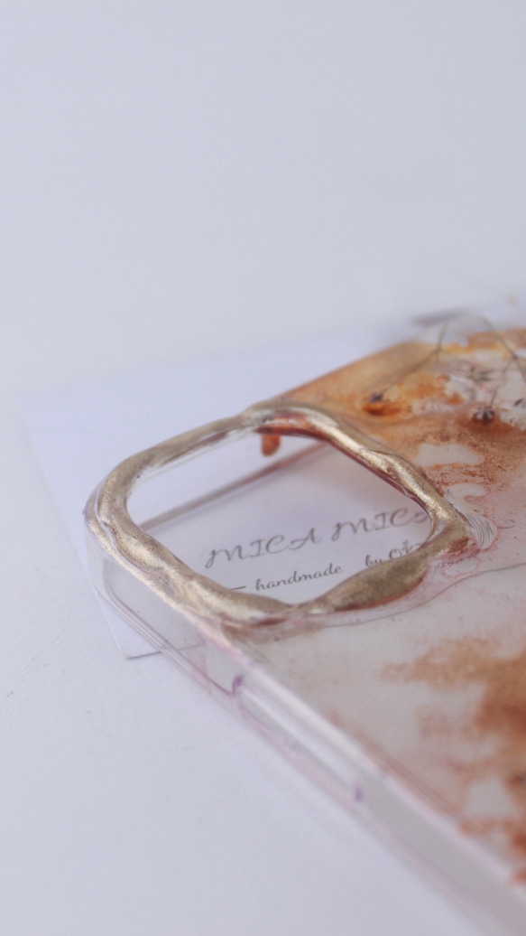 【初恋の朝】金木犀　iPhoneケース Android 全機種対応　スマホケース 9枚目の画像