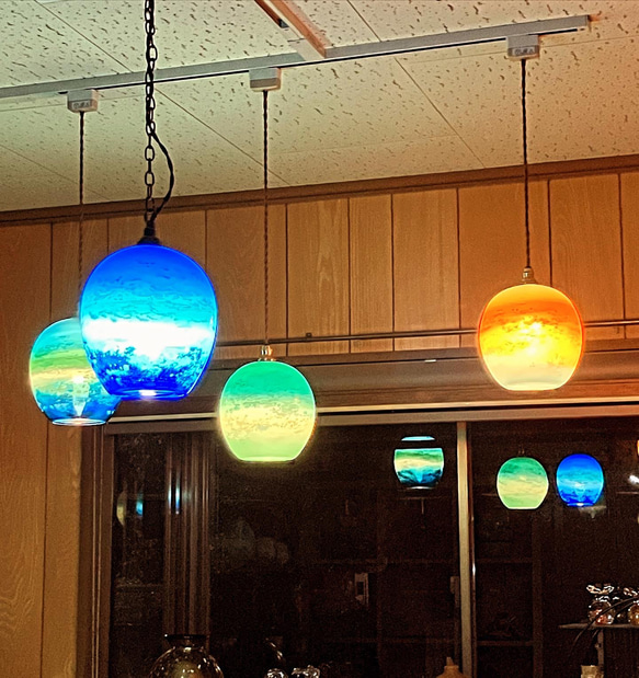 「それぞれの空」照明　ペンダントライト 15枚目の画像