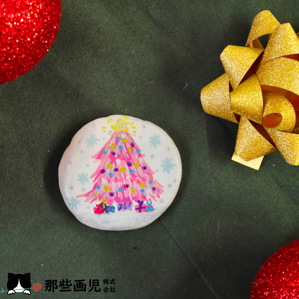 クリスマスブローチ「クリスマスツリー」 5枚目の画像