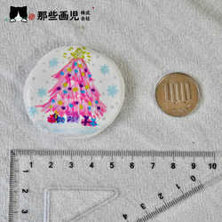 クリスマスブローチ「クリスマスツリー」 6枚目の画像